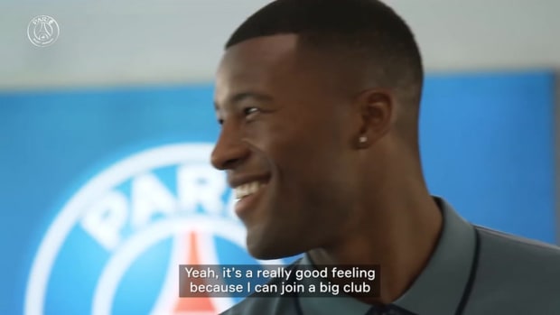 Gini Wijnaldum's first interview at Paris Saint-Germain